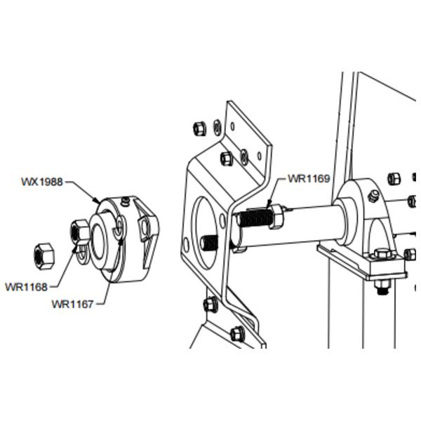 MARSHALLTOWN | Flang Mount Bearing Kit | Thumbnail