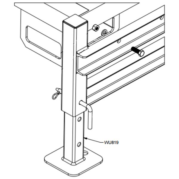 MARSHALLTOWN | Outrigger Foot Weldment | Thumbnail