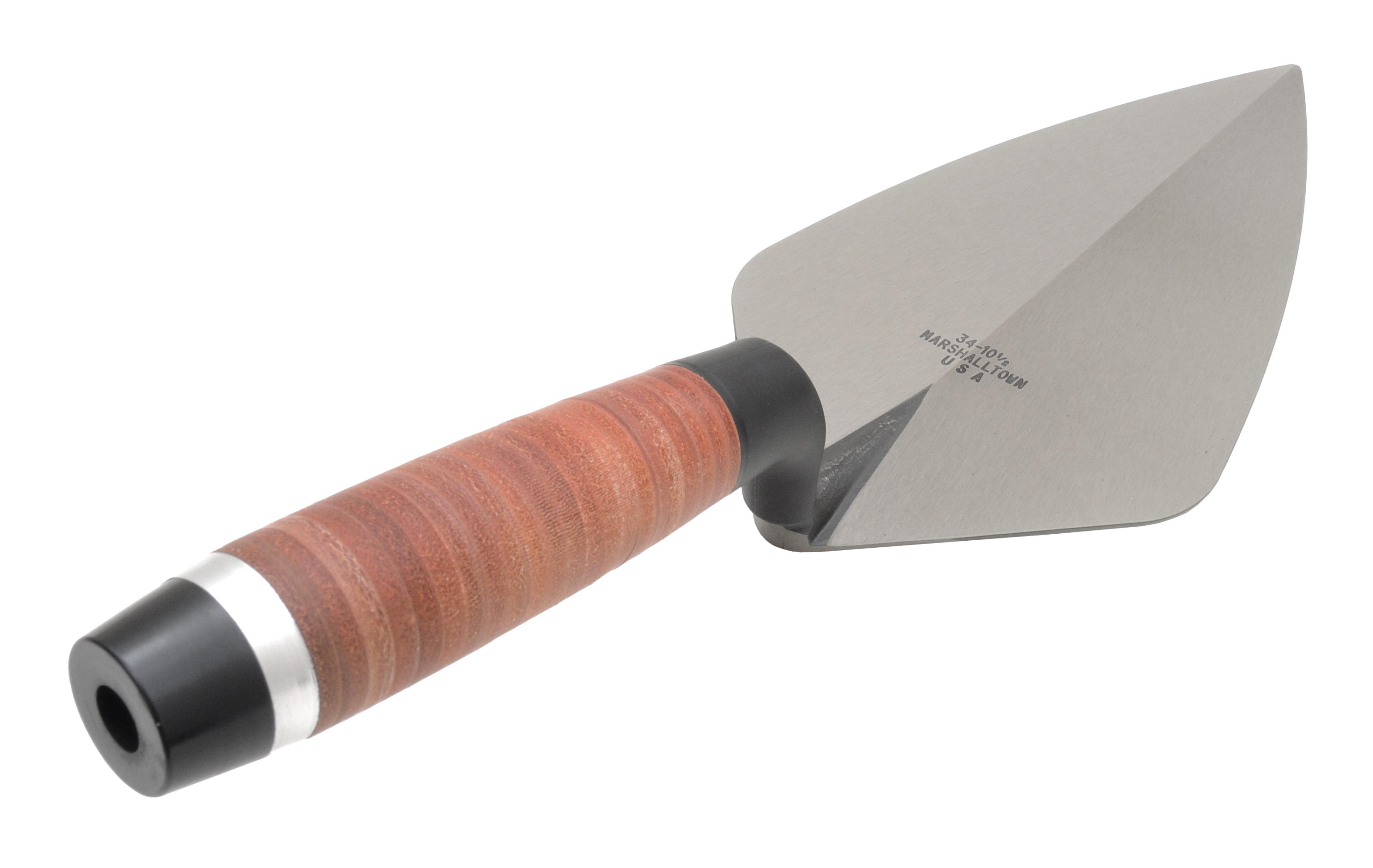 marshalltown leather handle trowel