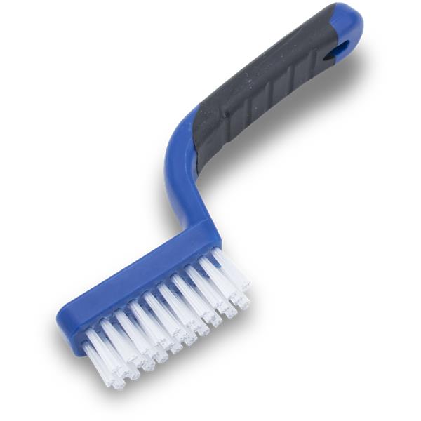 stiff nylon brush